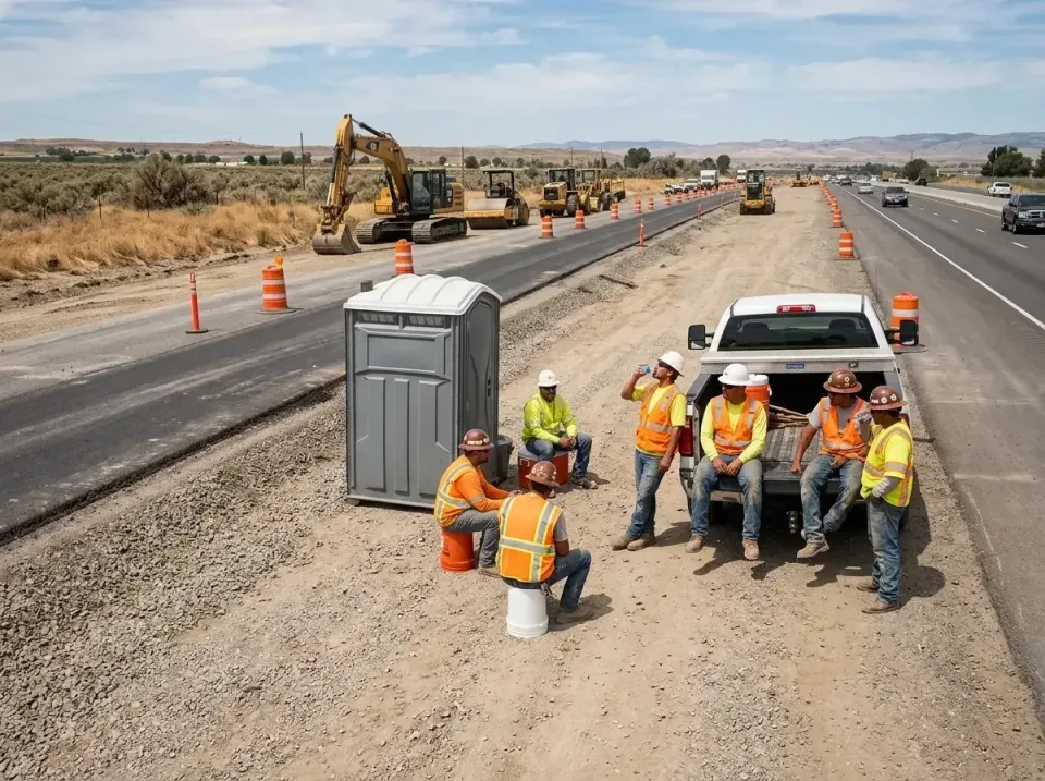 highway-road-construction-crew-007 — frequently asked questions, Porta Potty and Restroom Rentals in Plymouth, IN